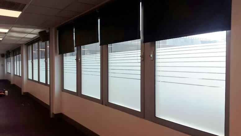 Forsted Vinyl Glass Panel