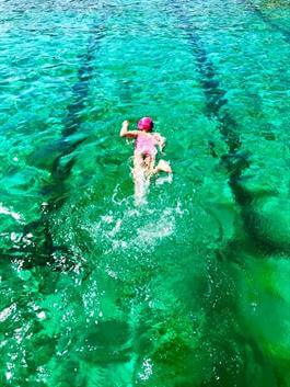 Nicola Swimming