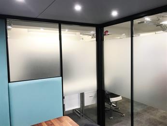 Forsted Vinyl Glass Panel