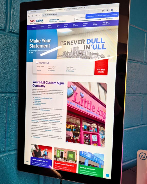 Why FASTSIGNS Hull?