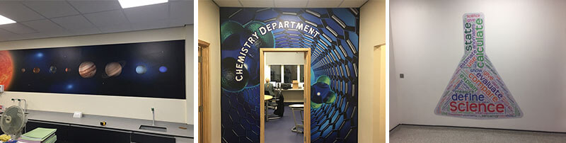 School wall graphics