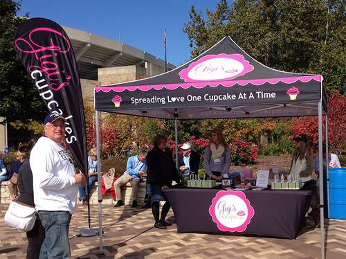 GiGi cupcakes Pop Ups store