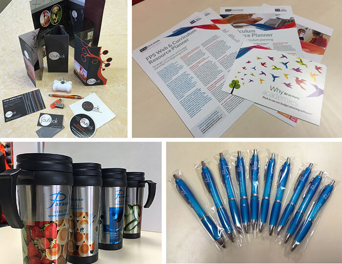 Customize promotional materials