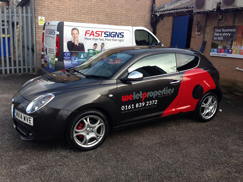 custom car wrap