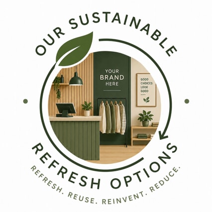 Our sustainable refresh options